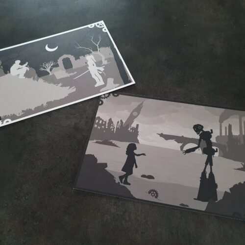 Illustrations De Victoria in Machinas Tome I (prints format A5)